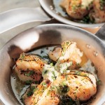 Shrimp with Garlic and Herb Butter Test Caption