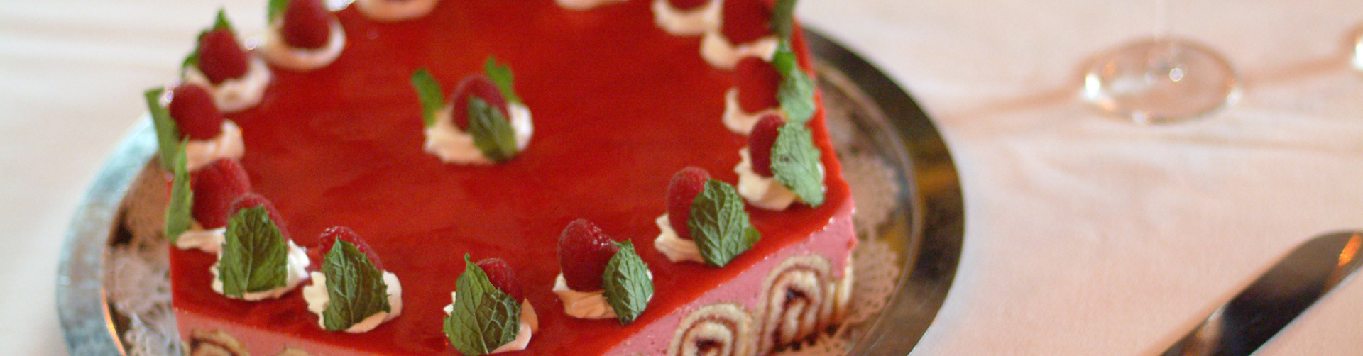 Raspberry Mousse Cake