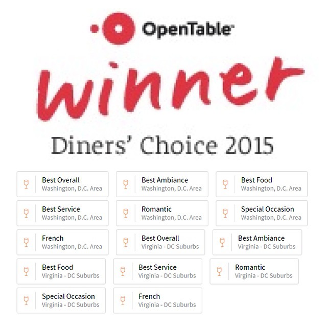 Open Table Diners' Choice