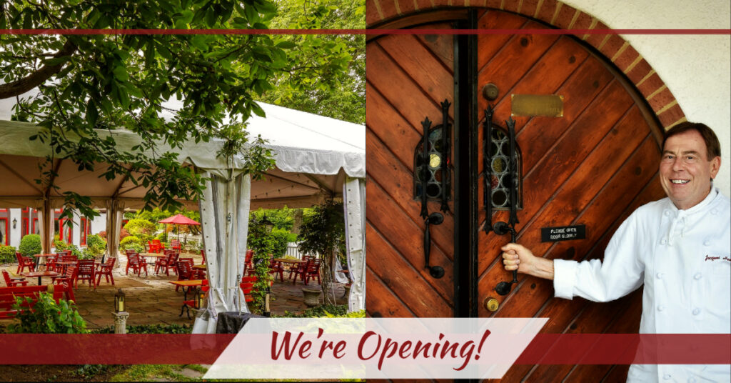 Announcing Our Opening Date: June 18th - L'Auberge Chez François