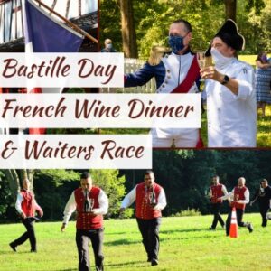 bastille day dinner and waiters race